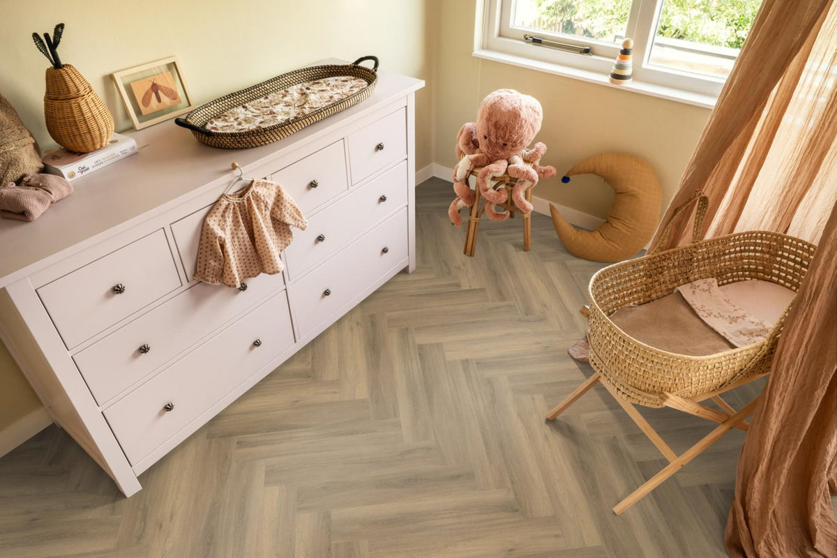 Spigato Avanto visgraat dryback natural sfeer