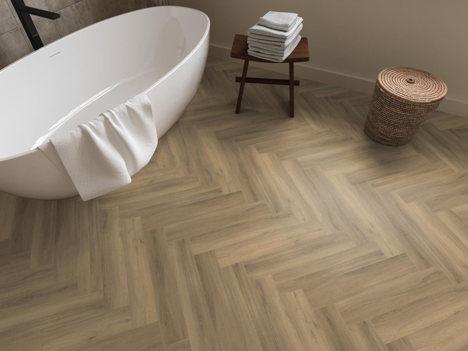 Spigato Avanto visgraat dryback natural sfeer