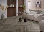 Spigato Avanto visgraat dryback dark grey sfeer