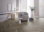 Spigato Avanto visgraat dryback dark grey sfeer