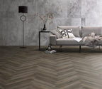 Spigato Avanto visgraat dryback dark grey sfeer