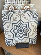 Bursa Blue Motieftegel 40x40 cm