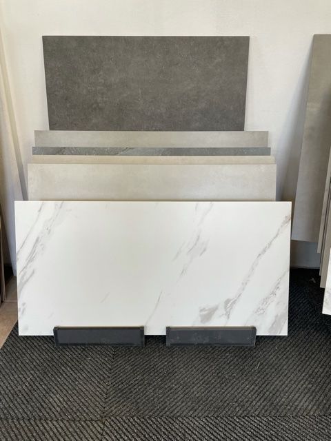 Carrara White Matte Tegel 60x120 cm