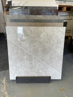Dover Grey Hoogglans Tegel 60x60 cm