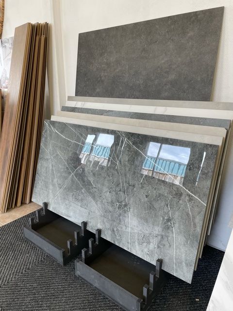 Dover Misty Hoogglans Tegel 60x120 cm sfeerbeeld