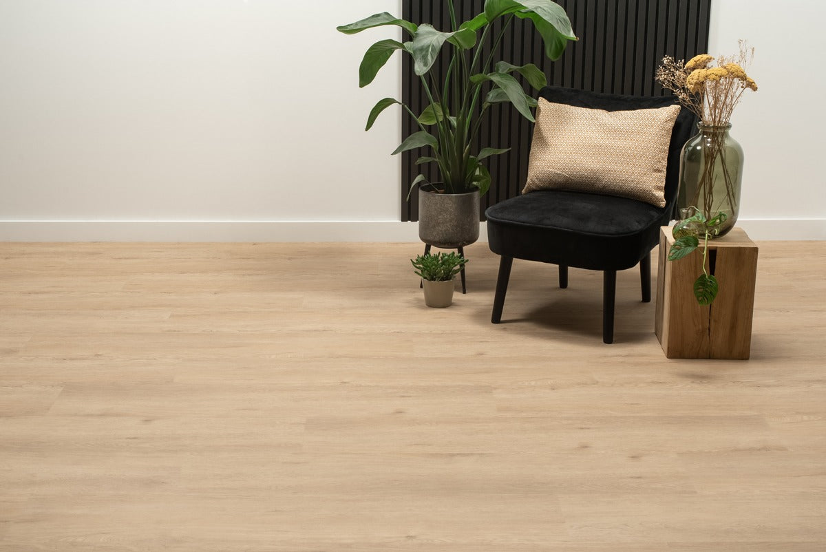Floer Natuur PVC - Garda Grijsbeige
