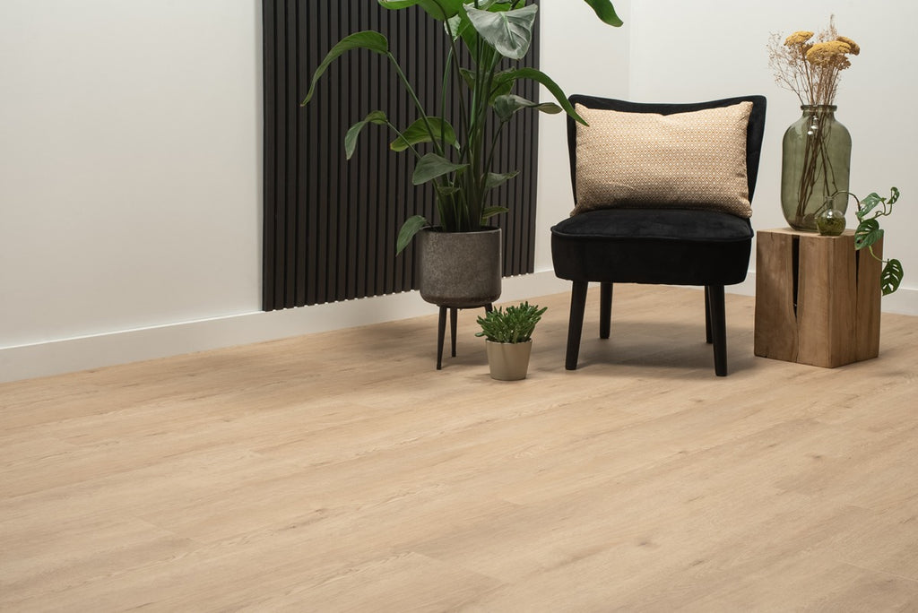 Floer Natuur PVC - Garda Grijsbeige