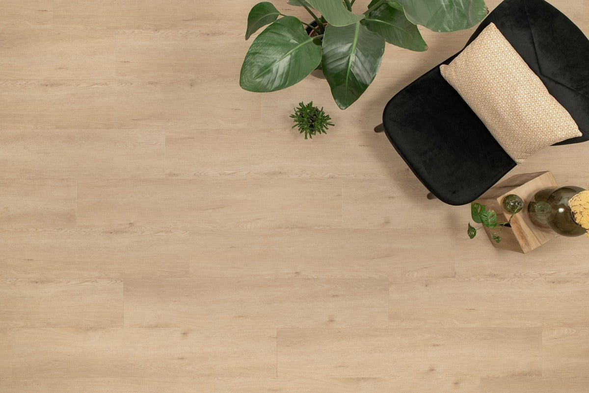 Floer Natuur PVC - Garda Grijsbeige