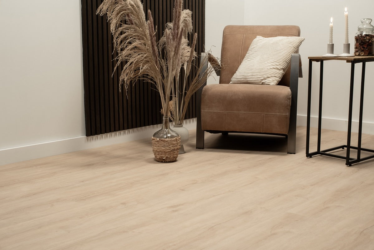 Floer Natuur PVC - Wateringen Wit