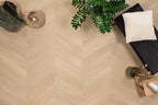 Floer Hongaarse Punt PVC – Natuur Eiken
