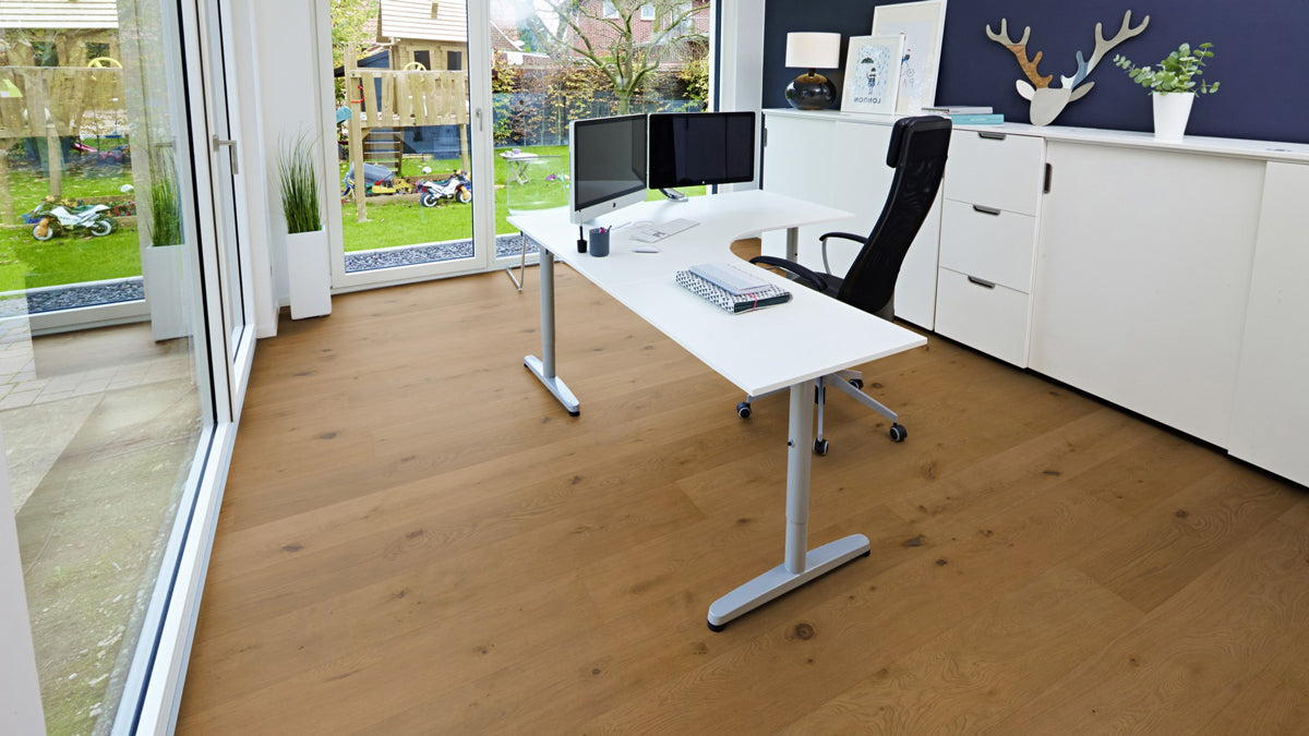 Floer Hybride Hout - Gerookt Naturel Eiken Rustiek