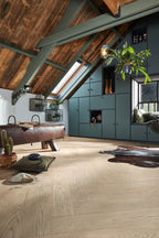 Floer Hybride Hout - Wit Eiken Visgraat (Uitlopend)