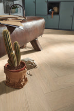 Floer Hybride Hout - Wit Eiken Visgraat (Uitlopend)