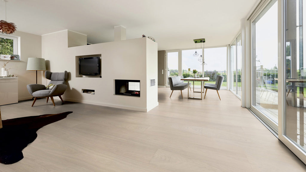 Floer Hybride Hout - Wit Eiken Subtiel