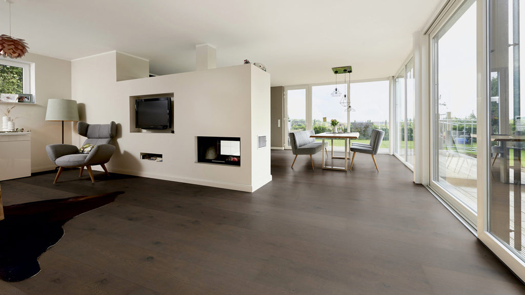 Floer Hybride Hout - Zwart Eiken Rustiek