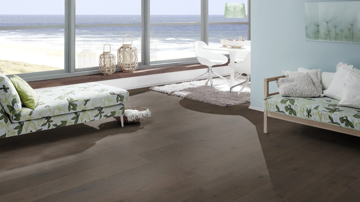 Floer Hybride Hout - Zwart Eiken Rustiek