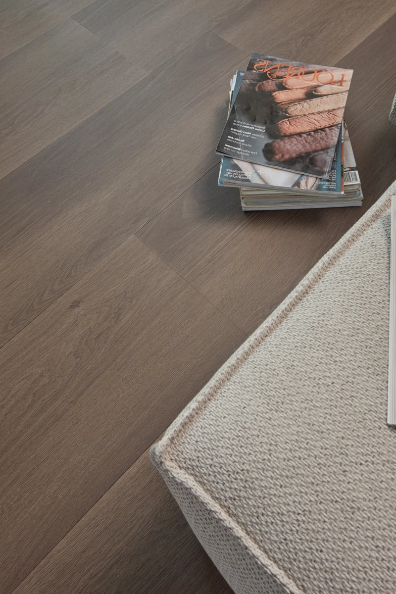Floer Landhuis Click PVC - Donkere Eik