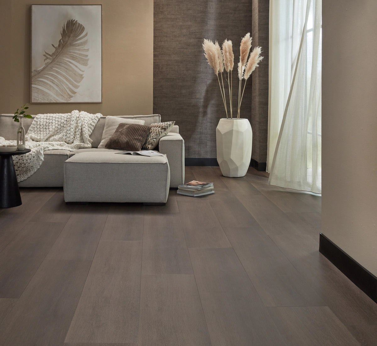 Floer Landhuis PVC - Donkere Eik