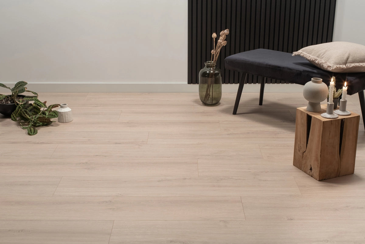 Floer Hybride Laminaat Steden - Waterford Witbeige Eiken