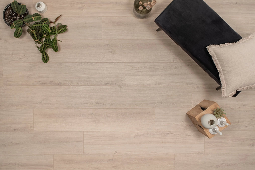 Floer Hybride Laminaat Steden - Waterford Witbeige Eiken