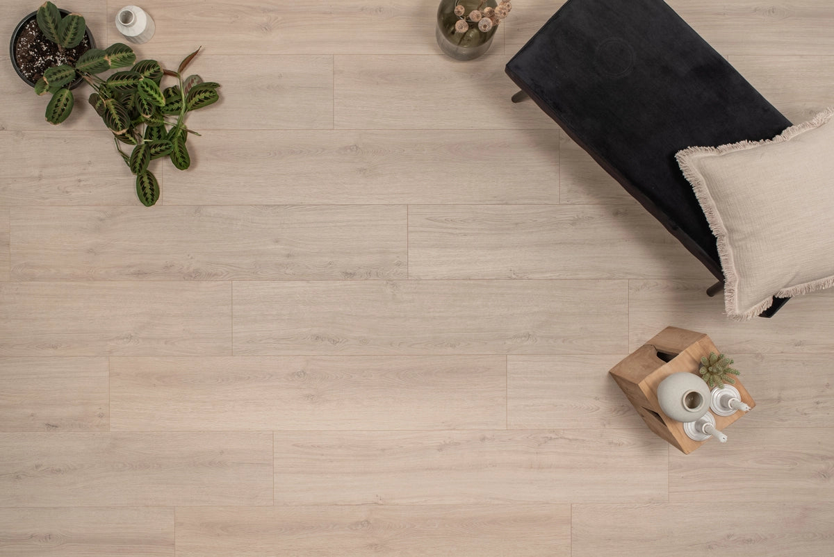 Floer Hybride Laminaat Steden - Waterford Witbeige Eiken