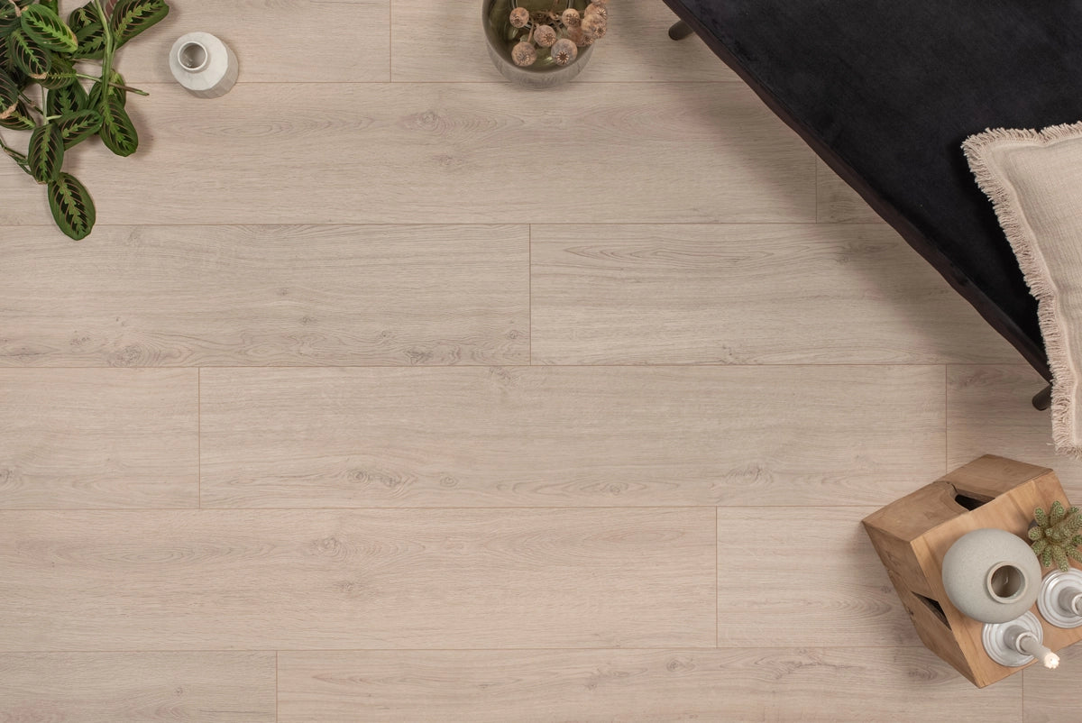 Floer Hybride Laminaat Steden - Waterford Witbeige Eiken