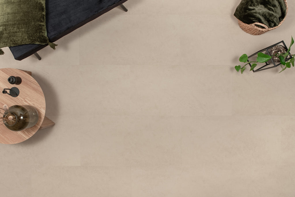 Floer Tegel Click PVC - Betonlook Beige