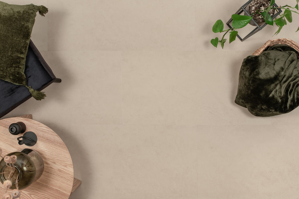 Floer Tegel Click PVC - Betonlook Beige