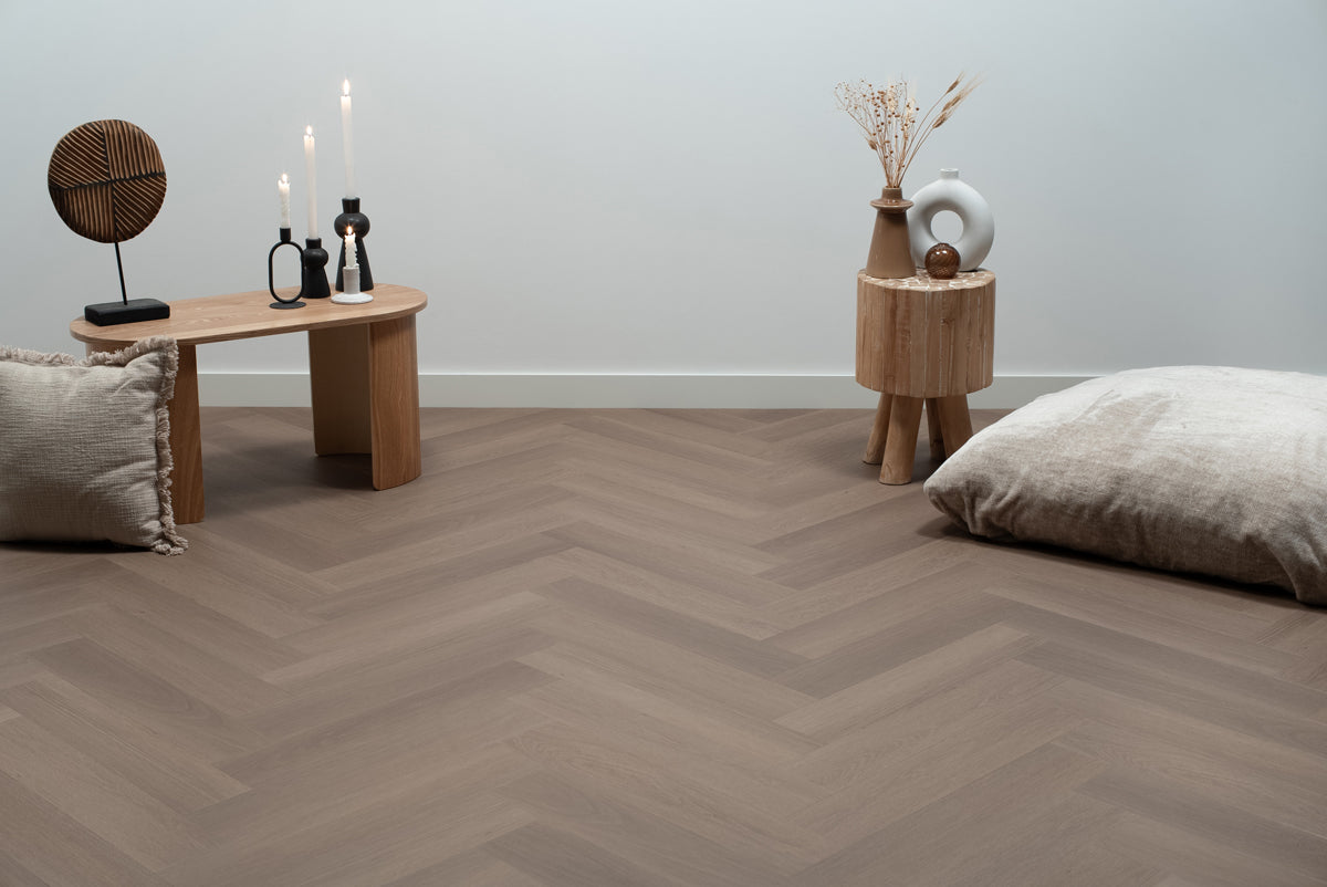 Floer Visgraat Click PVC - Greige Eiken