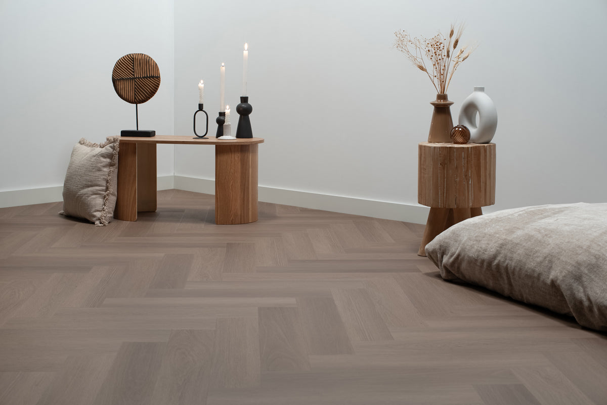 Floer Visgraat Click PVC - Greige Eiken