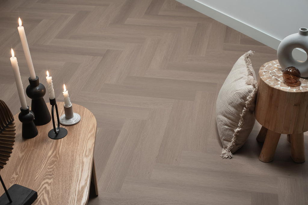 Floer Visgraat Click PVC - Greige Eiken