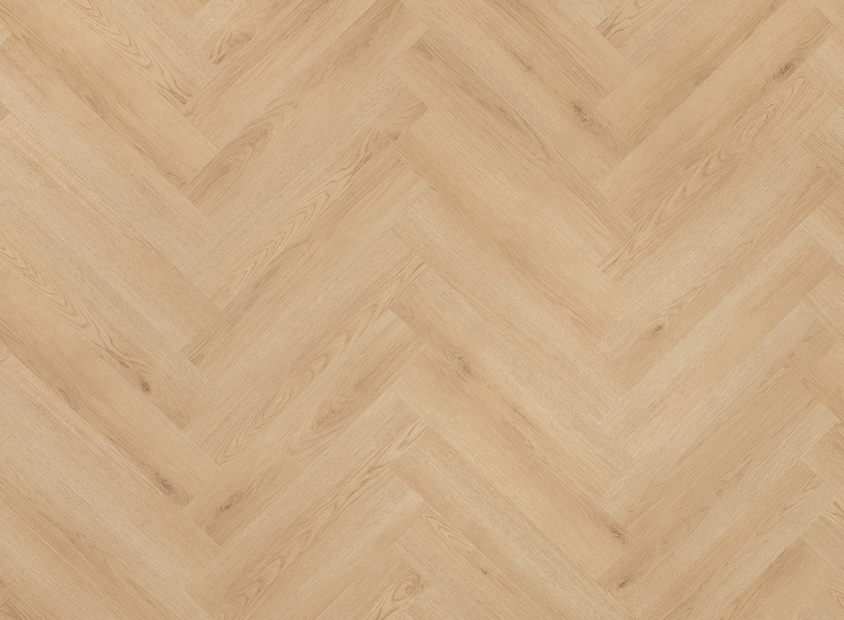 Floer Visgraat PVC - Natuur Eiken