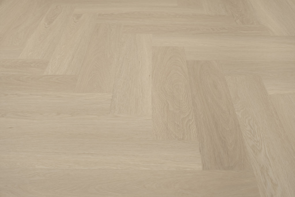 Floer Visgraat PVC - Beige Eiken