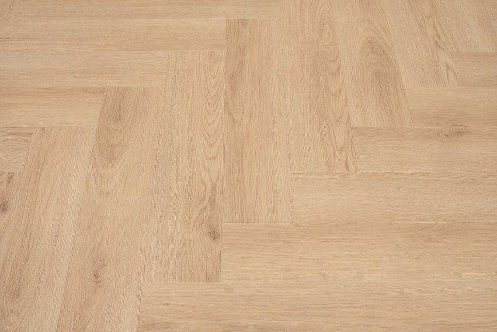 Floer Visgraat PVC - Natuur Eiken