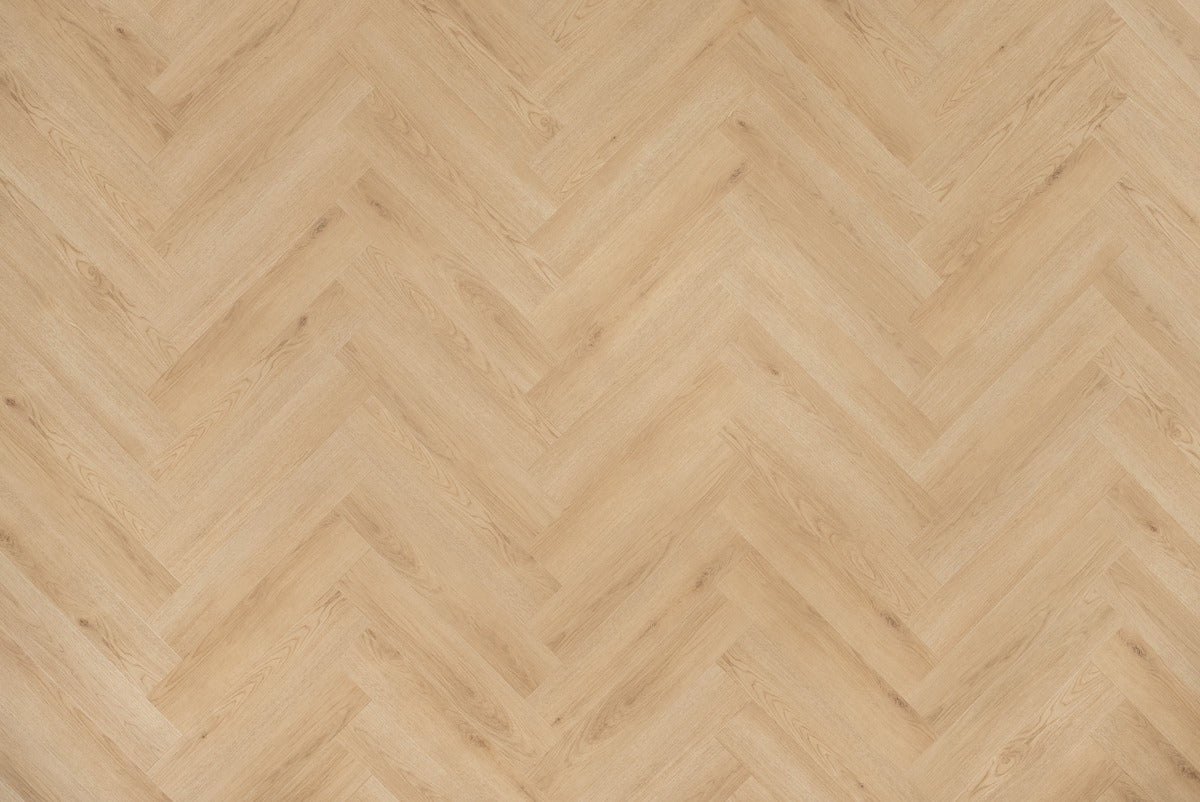 Floer Visgraat PVC - Natuur Eiken