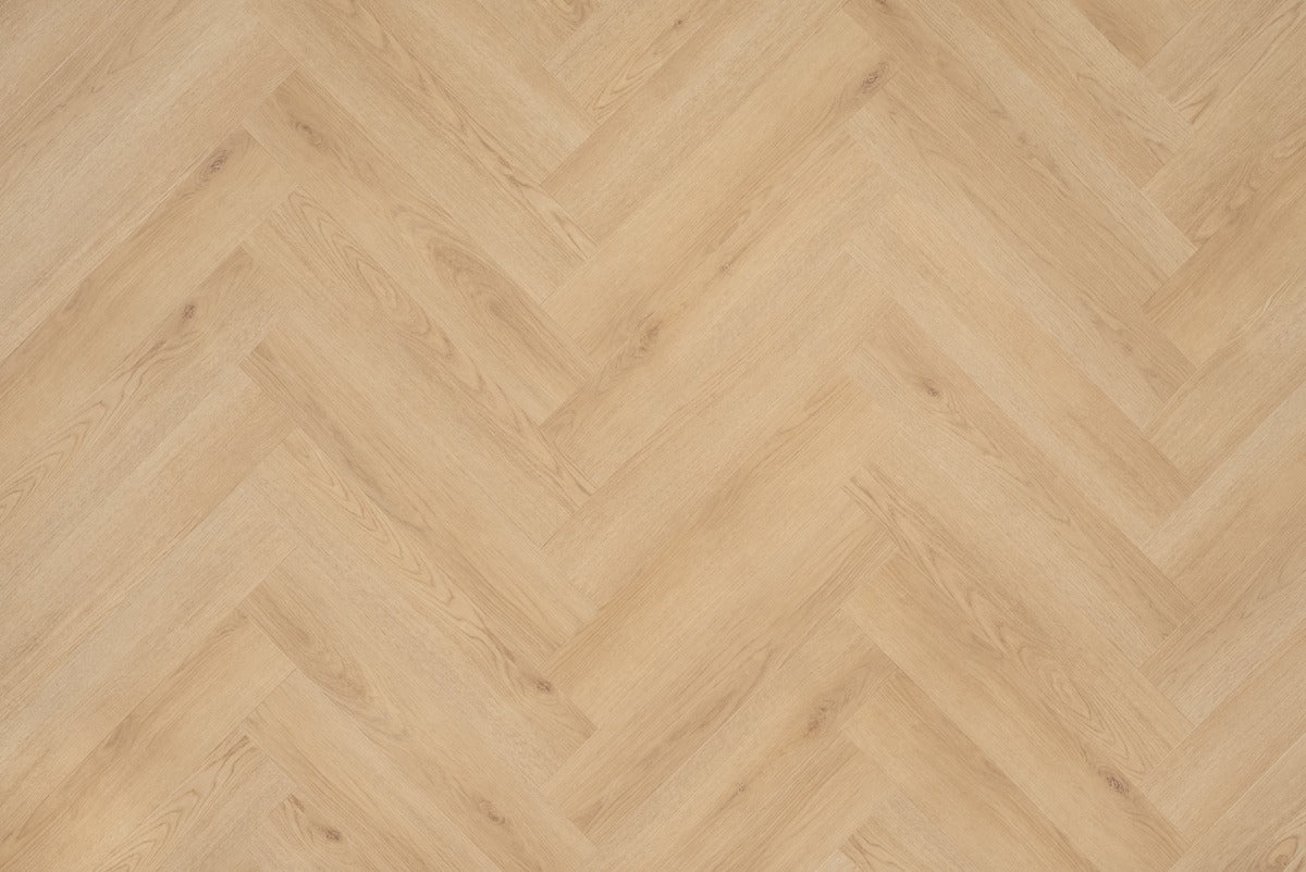 Floer Visgraat PVC - Natuur Eiken