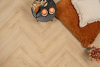 Floer Visgraat PVC - Natuur Eiken