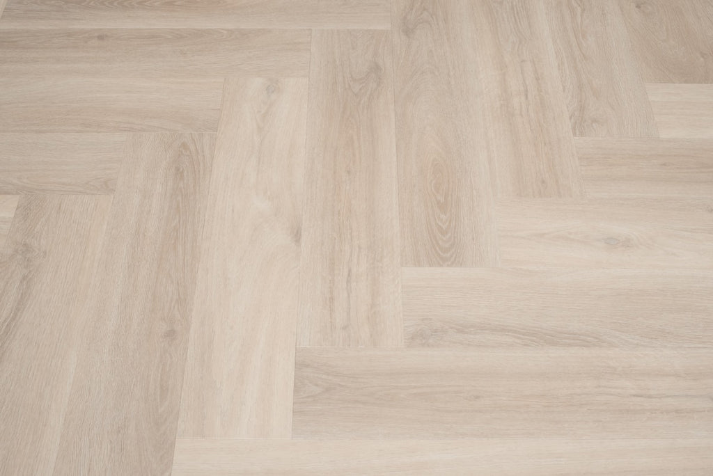 Floer Visgraat PVC - Puur Eiken