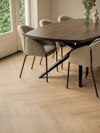 Floer Walvisgraat PVC - Bryde Bruin