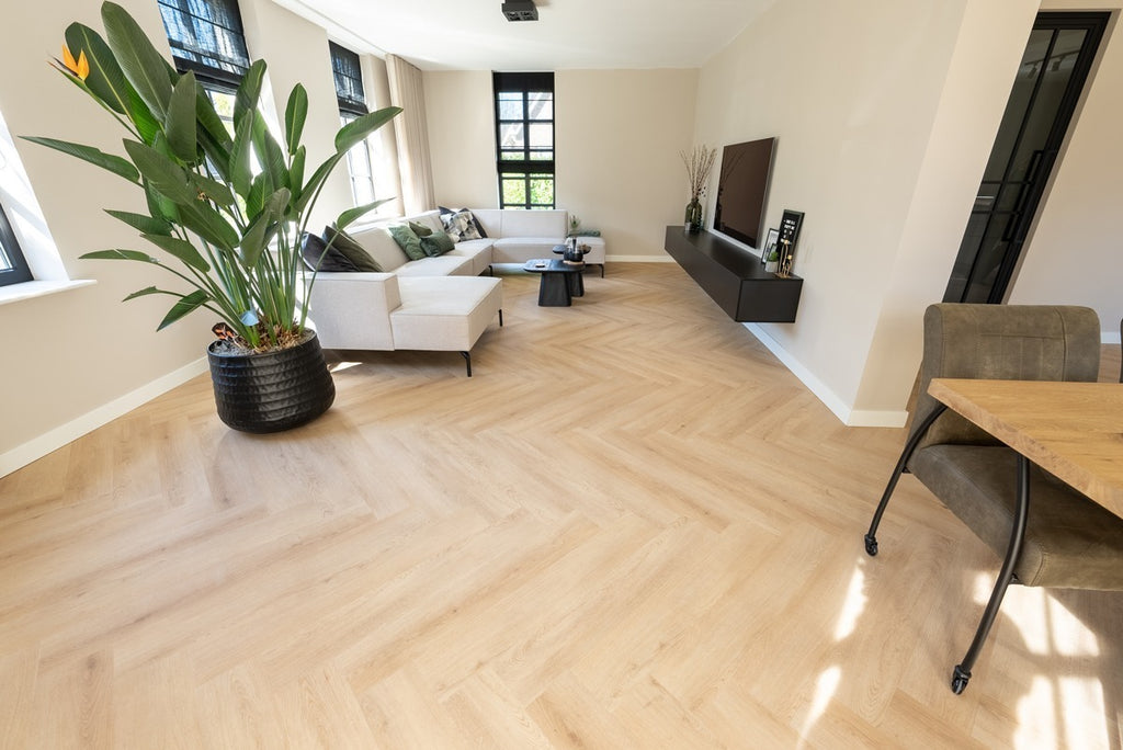 Floer Walvisgraat PVC - Cetus Crème
