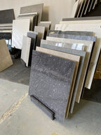 Mars Black Hoogglans Tegel 60x60 cm sfeerbeeld