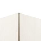Binnen- en buitenhoekprofiel rvs pvc wand