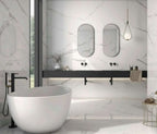 Calacatta White Hoogglans Tegel 60x120