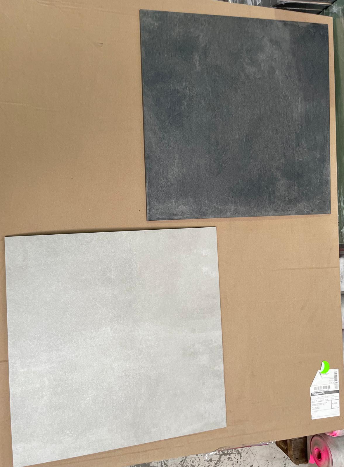 Keramische Tegel Light Grey 60x60 sfeerbeeld