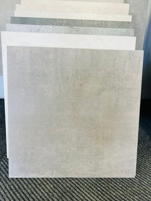 Actie keramische tegels 60x60 cm sfeerbeeld