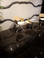 Nero Black hoogglans Tegel 60x60 cm sfeerbeeld