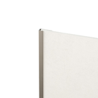 Start- en eindprofiel rvs pvc wand