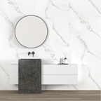 Torino touch paneel wit marmer mat