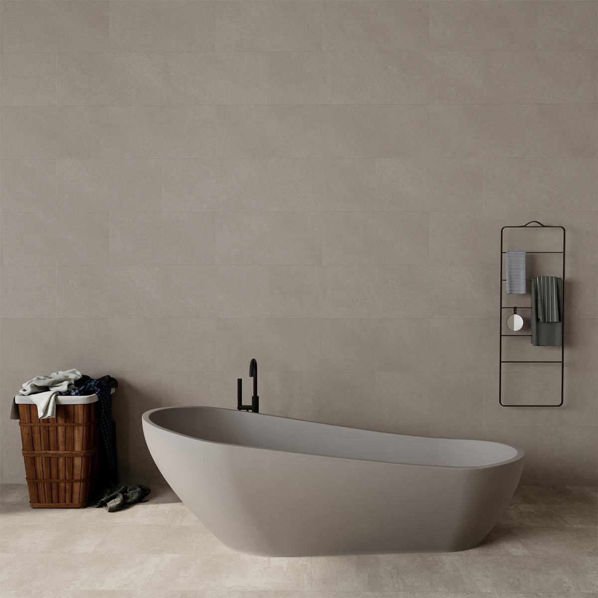 Torino touch tegel taupe