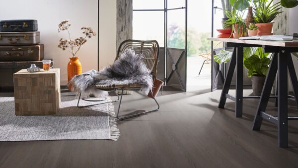 VTwonen Wide Board Charcoal Plak en Klik PVC - Afbeelding 2